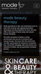 Mobile Screenshot of modebeauty.co.uk